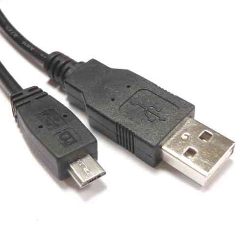 CABLE USB 2.0 TIPA A MACHO -  MICRO USB B MACHO DE 1,8 METROS
