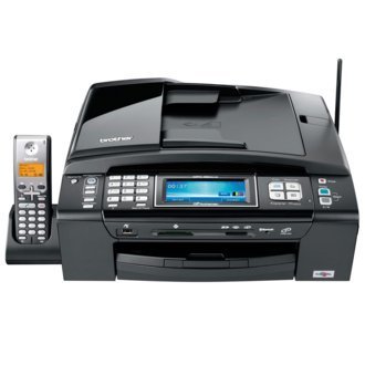 MFC-990CW, Impresora multifunción - Brother MFC 990 CW con fax, WiFi, Bluetooth, teléfono DECT