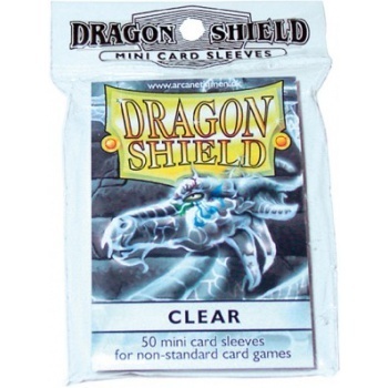 50 Fundas Dragon Shield Mini - Transparentes