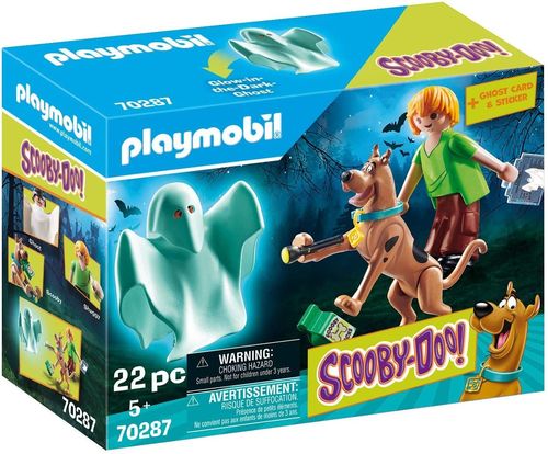 Playmobil 70287 - Scooby-Doo - Scooby &amp; Shaggy con Fantasma