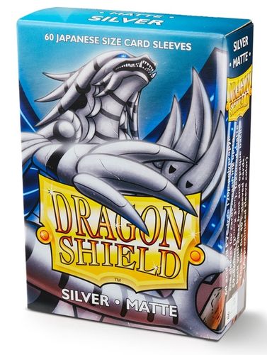 60 Fundas Dragon Shield YGO Matte Silver