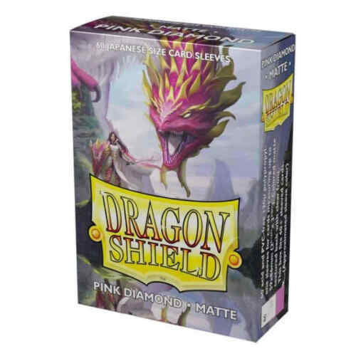 60 Fundas Dragon Shield YGO - Pink Diamond