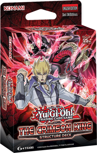 YGO - Structure Deck The Crimson King - INGLES