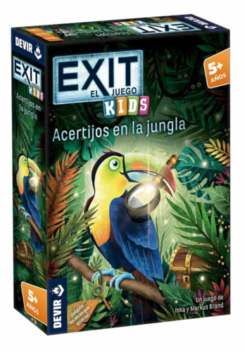 BGEXIT22SP - Devir - Exit Acertijos en la Jungla (Infantil)