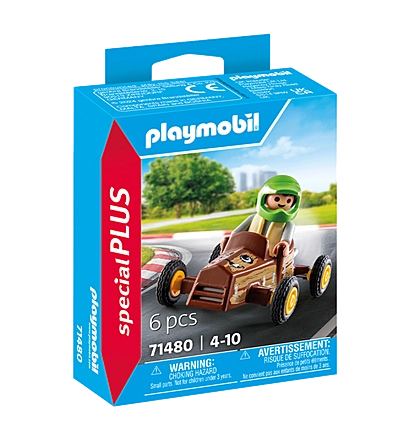 Playmobil 71480 - City Life - Niño Con Kart