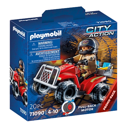 Playmobil 71090 - City Action - Bomberos Speed Quad