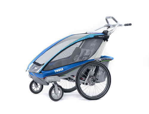 Chariot CX 2 + Kit Bici Azul