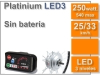 CicloTEK Kit Platinium LED 3 Sin Batería