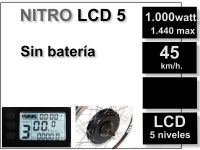 CicloTEK Kit Nitro LCD 5 Sin Batería