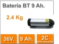CicloTEK Set Batería BT 36 v. 9 Ah.