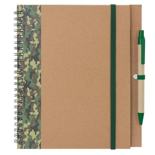 Cuaderno A5 con bolígrafo "Safari"