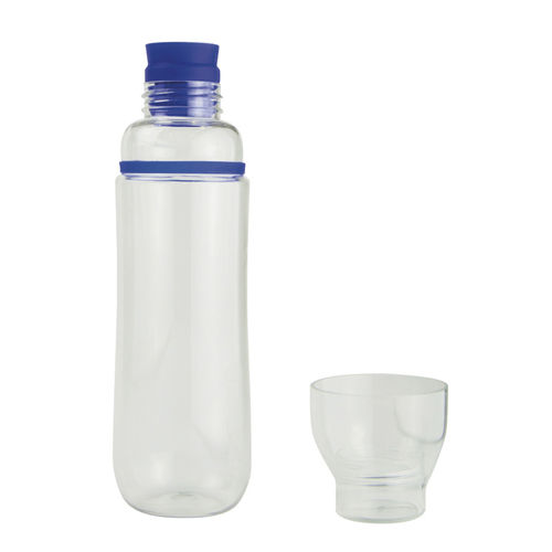 Botella con vaso "Aqua"