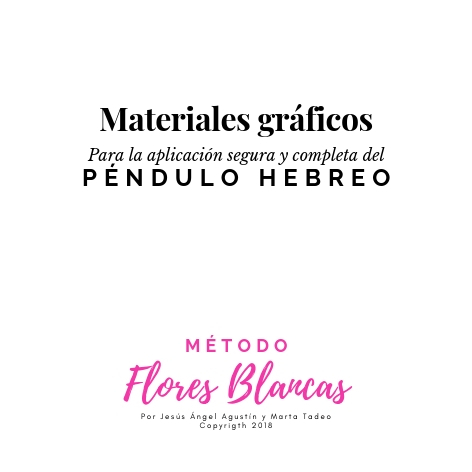 CD Materiales gráficos para Péndulo Hebreo, Método Flores Blancas