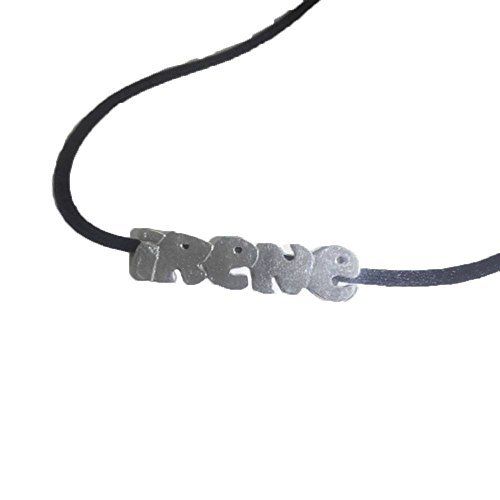 Necklace with name with Satin